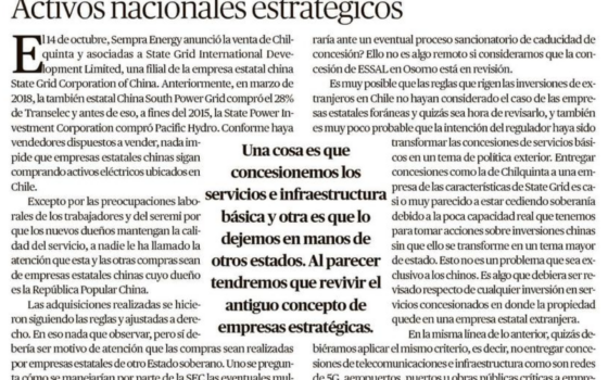 COLUMNA | Activos Nacionales Estratégicos
