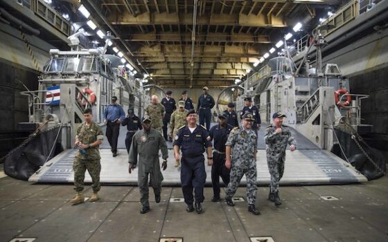 Reflexiones sobre Rimpac: “Rimpac nos ha permitido el establecimiento de relaciones interpersonales y de confianza mutua entre marinas”, contraalmirante Pablo Niemann