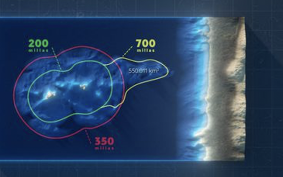 Chile reclamará territorio submarino entre Rapa Nui y el continente