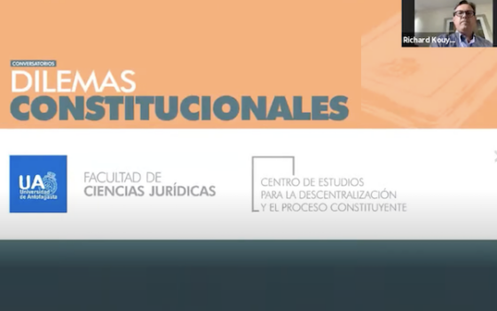 Vicepresidente de AthenaLab participa en foro sobre FF.AA. en el escenario constitucional