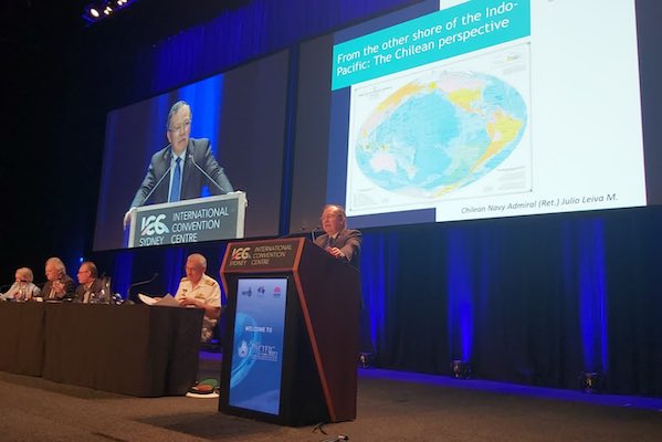 Presidente del Consejo Asesor de AthenaLab expone en Sea Power Conference 2022 Australia