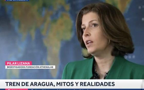 Pilar Lizana es entrevistada por CHV Noticias sobre el Tren de Aragua