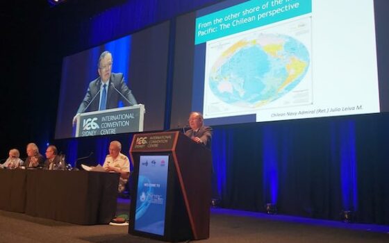 President of the Advisory Board of AthenaLab speaks at Sea Power Conference 2022 Australia
