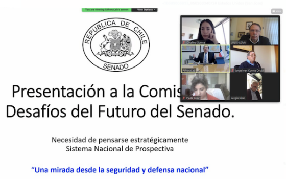 AthenaLab participó en sesión de la “comisión de futuro del senado”￼