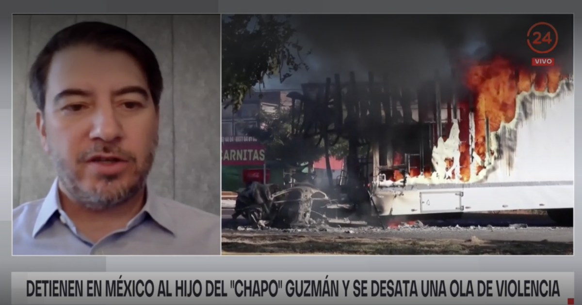 Director de AthenaLab en 24horas por detención del hijo de “Chapo” Guzmán
