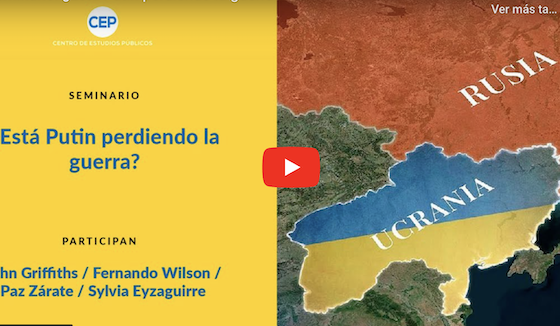 Jefe de estudios en seminario CEP “¿Está Putin perdiendo la guerra?”