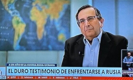 REPORTAJE | John Griffiths participa en reportaje de T13 sobre la guerra de Ucrania