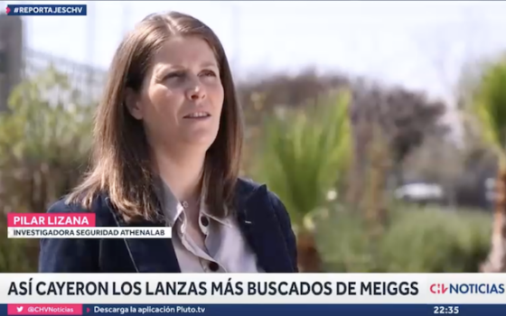 Investigadora AthenaLab es entrevistada por CHV sobre bandas criminales en barrio Meiggs