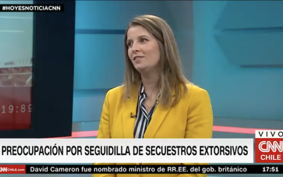 Pilar Lizana es entrevistada por distintos medios sobre el aumento de secuestros en Chile