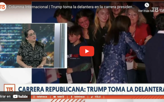 Paz Zárate en T13 sobre elecciones en Estados Unidos