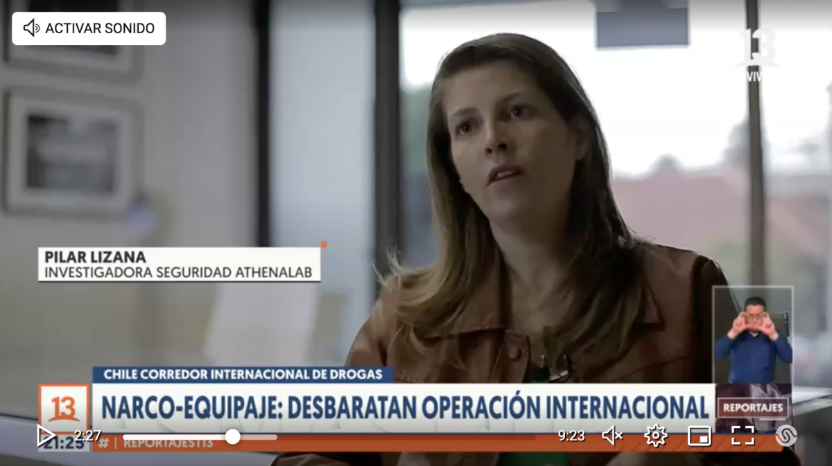 ENTREVISTA | Pilar Lizana conversa con T13 sobre narcotráfico