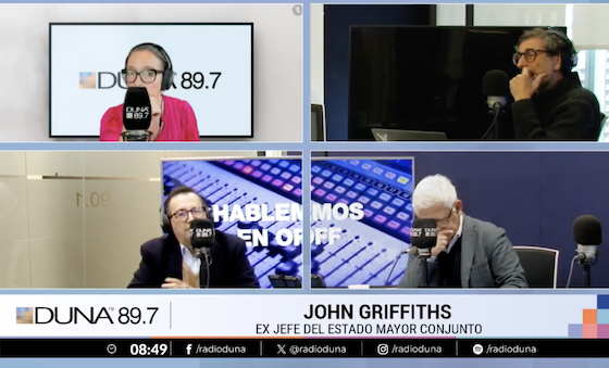 John Griffiths en Radio Duna sobre proyecto que busca reponer la justicia militar