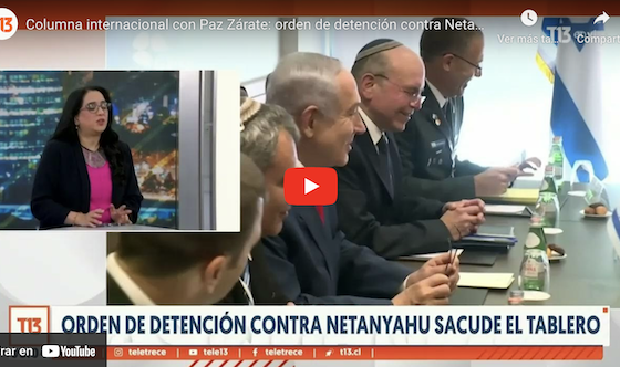 ENTREVISTA | Orden de detención contra Netanyahu sacude el tablero
