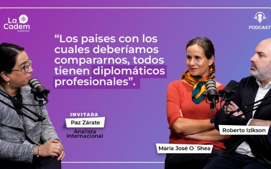 ENTREVISTA | Paz Zárate: “Los países con los cuales deberíamos compararnos, todos tienen diplomáticos profesionales”