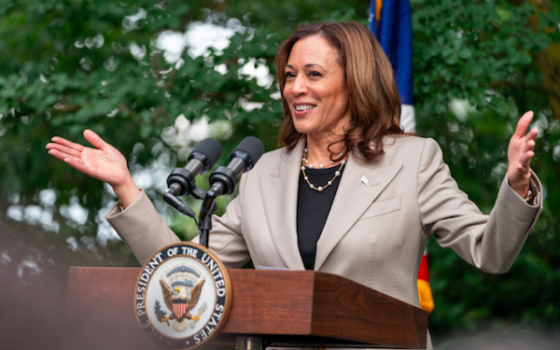 Kamala Harris, candidata: una historia en tres actos