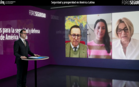 John Griffiths participa en foro internacional sobre seguridad y prosperidad en América Latina