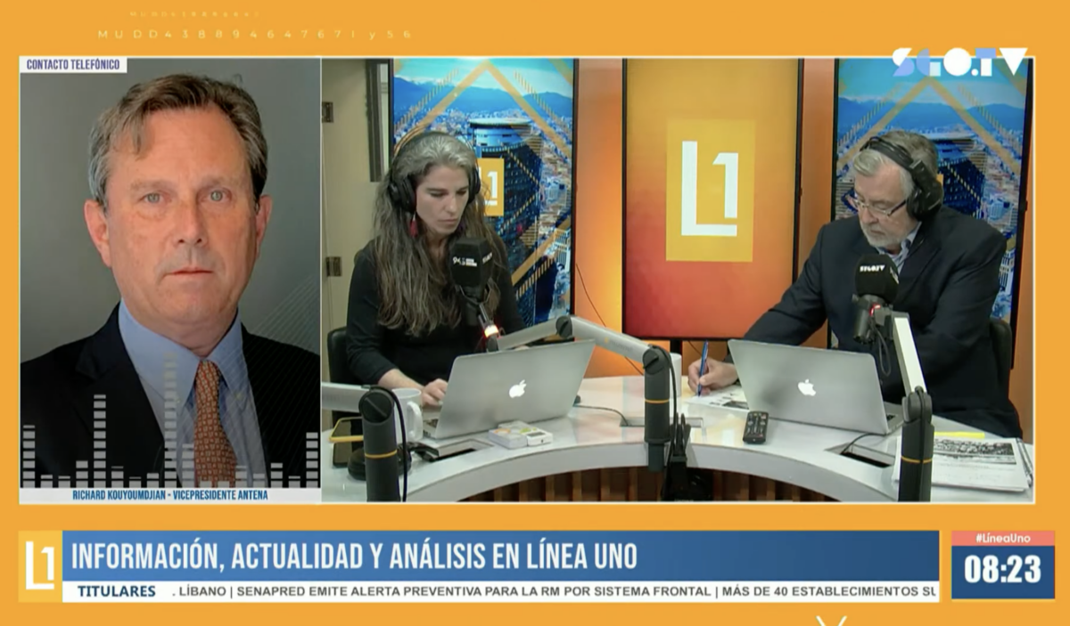 ENTREVISTA | Richard Kouyoumdjian en Stgo TV sobre seguridad pública