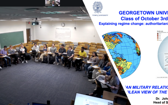 SEMINARIO | Jefe de estudios en seminario en la Universidad de Georgetown
