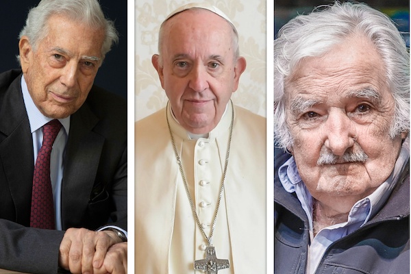 COLUMNA | Vargas Llosa, Bergoglio, Mujica: latinoamericanos universales