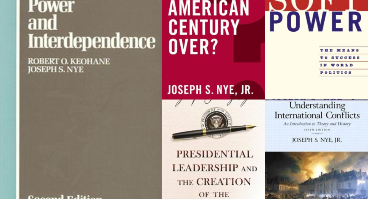 LEGADO | La biblioteca de Joseph Nye Jr.