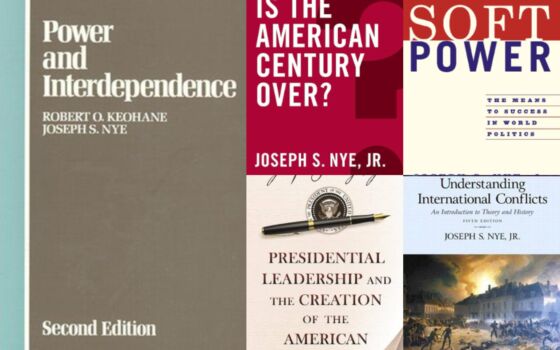 LEGADO | La biblioteca de Joseph Nye Jr.