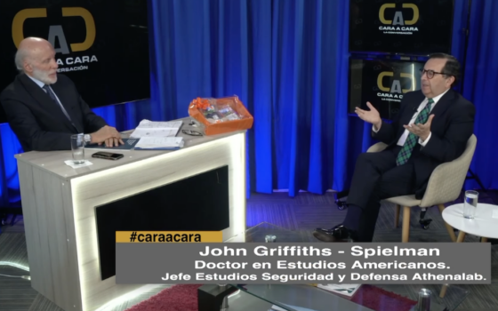 ENTREVISTA | John Griffiths conversa con Tomás Cox en Cara a Cara TV sobre temas de seguridad