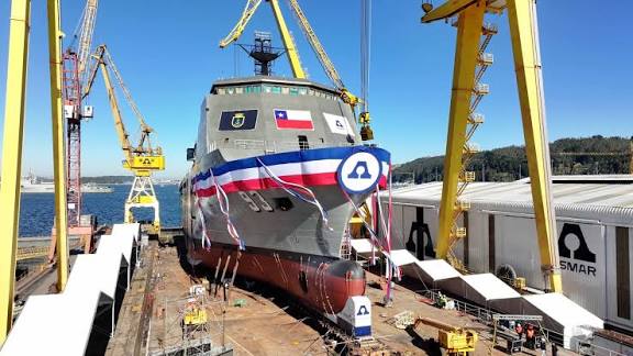 ASMAR realiza la botadura del buque multipropósito “Magallanes”, nuevo hito del Plan Nacional de Construcción Naval