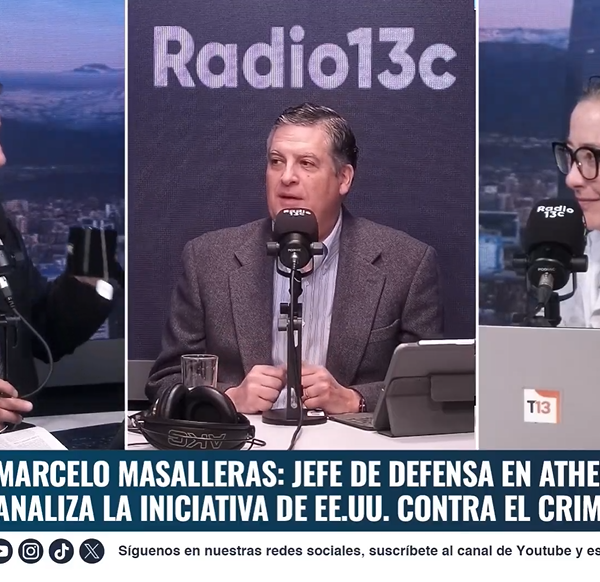 Marcelo Masalleras analiza Coalición Americana contra los Cárteles (AE3)