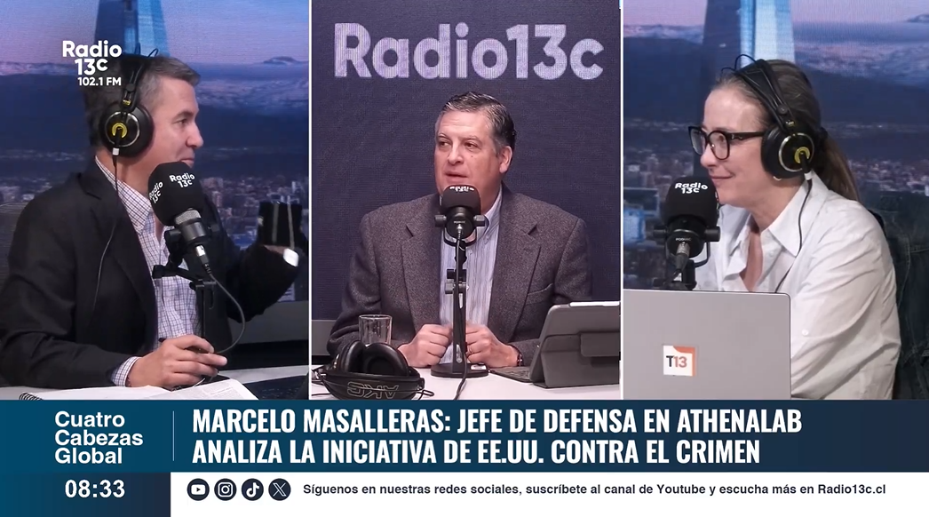 Marcelo Masalleras analiza Coalición Americana contra los Cárteles (AE3)